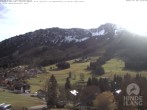 Archiv Foto Webcam Oberjoch: Blick vom Familux Resort aufs Skigebiet am Iseler 09:00