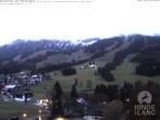 Archiv Foto Webcam Oberjoch: Blick vom Familux Resort aufs Skigebiet am Iseler 06:00