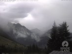 Archiv Foto Webcam Oberjoch: Blick vom Familux Resort auf die Allgäuer Hochalpen 11:00