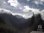 Archiv Foto Webcam Oberjoch: Blick vom Familux Resort auf die Allgäuer Hochalpen 13:00