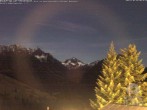 Archiv Foto Webcam Oberjoch: Blick vom Familux Resort auf die Allgäuer Hochalpen 23:00