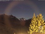 Archiv Foto Webcam Oberjoch: Blick vom Familux Resort auf die Allgäuer Hochalpen 03:00
