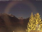 Archiv Foto Webcam Oberjoch: Blick vom Familux Resort auf die Allgäuer Hochalpen 01:00