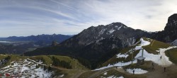 Archiv Foto Webcam Pfronten Breitenberg: Panorama Skigebiet 11:00