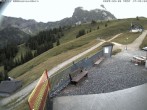 Archiv Foto Webcam Breitenbergbahn in Pfronten: Ausgang Berg 17:00