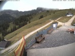 Archiv Foto Webcam Breitenbergbahn in Pfronten: Ausgang Berg 19:00