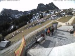 Archiv Foto Webcam Breitenbergbahn in Pfronten: Ausgang Berg 09:00