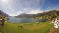 Archiv Foto Webcam Reschensee: Seehotel Panorama Relax 09:00