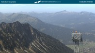 Archiv Foto Webcam Oberstdorf Nebelhorn: Bergstation Höfatsblick 09:00