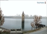 Archived image Webcam The Church Tower in the Lake Resia 09:00