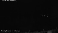 Archived image Webcam Rohrkopfhütte restaurant 23:00