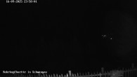 Archived image Webcam Rohrkopfhütte restaurant 23:00