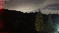Archiv Foto Webcam Oberstaufen: Biohotel Schratt - Blick zur Imbergbahn 23:00