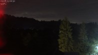 Archiv Foto Webcam Oberstaufen: Biohotel Schratt - Blick zur Imbergbahn 23:00