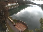 Archived image Webcam Tristachersee parkhotel 13:00