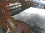 Archived image Webcam Tristachersee parkhotel 11:00