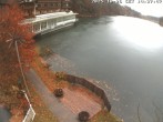 Archived image Webcam Tristachersee parkhotel 13:00