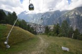 Archived image Webcam Grächen village 11:00