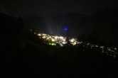 Archiv Foto Webcam Dorf Grächen - Talabfahrt 23:00