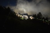 Archived image Webcam Grächen village 03:00