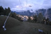 Archived image Webcam Grächen village 05:00
