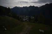 Archiv Foto Webcam Dorf Grächen - Talabfahrt 15:00