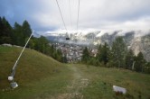 Archived image Webcam Grächen village 08:00