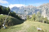 Archived image Webcam Grächen village 09:00