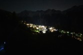 Archived image Webcam Grächen village 23:00