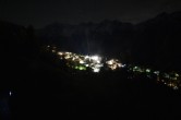 Archiv Foto Webcam Dorf Grächen - Talabfahrt 01:00