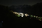 Archiv Foto Webcam Dorf Grächen - Talabfahrt 03:00