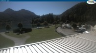 Archived image Webcam Lake Achensee - Camping 18:00