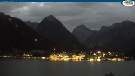 Archived image Webcam Inn "Bergkristall" near Maurach 19:00