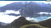 Archiv Foto Webcam Rofan - Panoramablick auf Achensee und Maurach 05:00