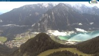 Archiv Foto Webcam Rofan - Panoramablick auf Achensee und Maurach 06:00