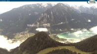 Archiv Foto Webcam Rofan - Panoramablick auf Achensee und Maurach 07:00