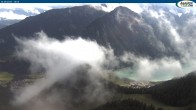 Archiv Foto Webcam Rofan - Panoramablick auf Achensee und Maurach 17:00
