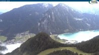 Archiv Foto Webcam Rofan - Panoramablick auf Achensee und Maurach 19:00