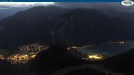 Archiv Foto Webcam Rofan - Panoramablick auf Achensee und Maurach 19:00