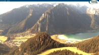 Archiv Foto Webcam Rofan - Panoramablick auf Achensee und Maurach 09:00