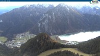 Archiv Foto Webcam Rofan - Panoramablick auf Achensee und Maurach 15:00