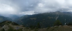Archiv Foto Webcam Grächen: Ausblick Furggen 17:00