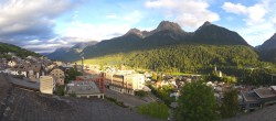 Archived image Webcam Panoramic View Scuol 17:00