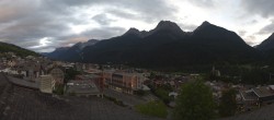 Archived image Webcam Panoramic View Scuol 19:00