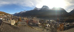 Archived image Webcam Panoramic View Scuol 09:00