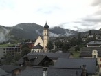 Archiv Foto Webcam Disentis Kirche 07:00