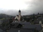 Archiv Foto Webcam Disentis Kirche 07:00