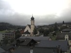 Archiv Foto Webcam Disentis Kirche 08:00