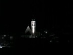 Archiv Foto Webcam Disentis Kirche 19:00