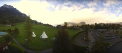 Archived image Webcam Swiss Holiday Park Stoos 09:00